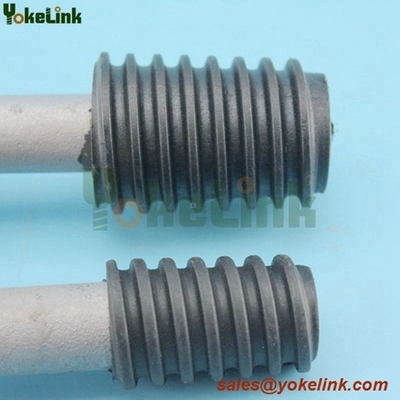 3/4" Long shank Crossarm Insulator Pin with Nylon thread for Line hardware