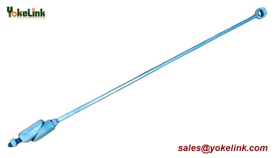Wedge style 1"X30" Expanding Rock Anchor Rod Galvanized for utility power