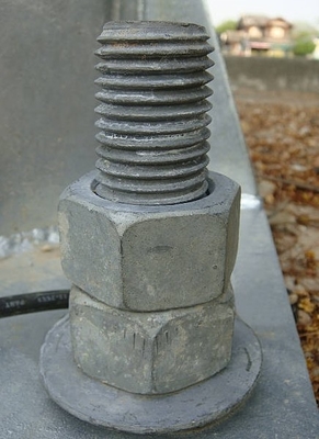 High Tensile Large Size Hex Bolts,Nuts,Washers Wind Power Tower Construction Fasteners