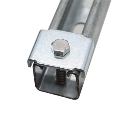 Carbon Steel Square Channel Washer U Strut Saddle Washer Heavy Duty Bracket Fasteners For Strut Channel