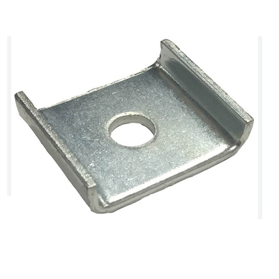 Heavy Duty Electrogalvanized Carbon Steel Bearing Plate Channel Washers For Strut Channels Support Sytem