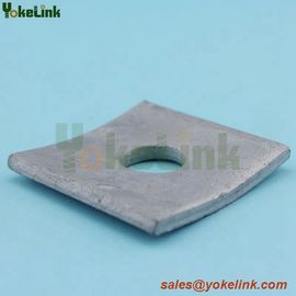 Made in China 3'' x 3''x3/16''Galvanized square curved washer for fastener
