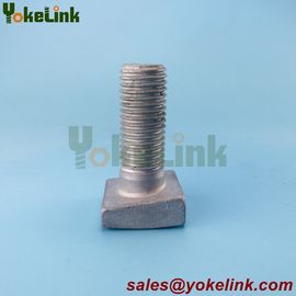 3/4 x 2-1/2 x 15/16" Square Zinc Steel Askew Head Bolt with  wedge-shaped head
