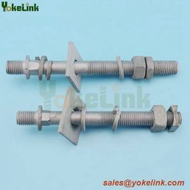 High quality Carbon Steel 5/8" Long Shank Line Post Studs For Wood Crossarms