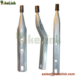 Electric accessories high low voltage steel pole top pin /spindle