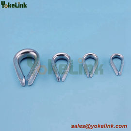 High strength Galvanized Steel US type European Type Wire Rope Thimble