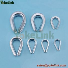 High strength Galvanized Steel US type European Type Wire Rope Thimble