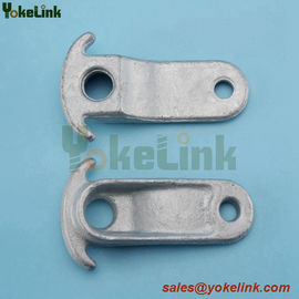 Hot dipped galvanized per ASTM A-153 Guy Hook for pole line fittings