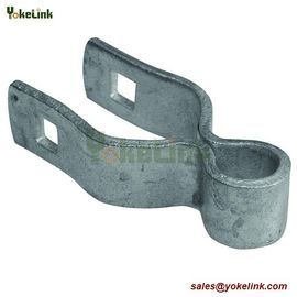 Made in China OEM  Galvanized Pipe Gate Hinge for Chain Link Fence Accessories