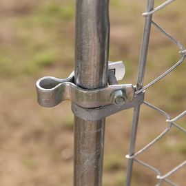 Made in China OEM  Galvanized Pipe Gate Hinge for Chain Link Fence Accessories