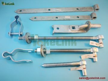 Best Quality 5/8" x 8"  Galvanized Frame Hinge for fence gate hardware