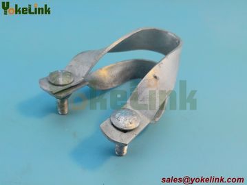 1 3/8" x 1 3/8" Cross Connector (Purlin Bracket) for Greenhouses - Galvanized Steel