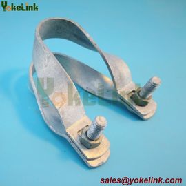 1 3/8" x 1 3/8" Cross Connector (Purlin Bracket) for Greenhouses - Galvanized Steel