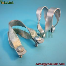 1 3/8" x 1 3/8" Cross Connector (Purlin Bracket) for Greenhouses - Galvanized Steel