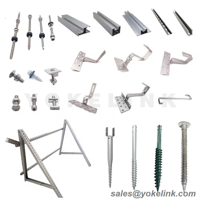 Strut Channel Brackets Accessories For Solar Photovoltaic