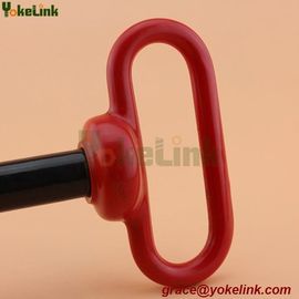 Alloy steel Plastic coated hitch pin red head 1"X7.5" for linkage