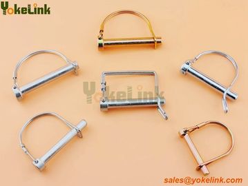 Zinc yellow or zinc clear Wire Tab lock pin for tractor with good price