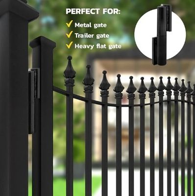 Heavy Duty Steel Weld-on Bullet Hinges With grease fitting