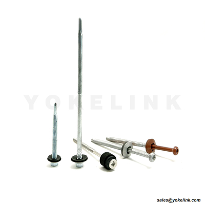 Self Tapping Roofing Sheet Screws With EPDM Washer Seal
