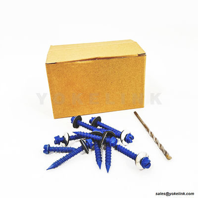 1/4'' Flat Head High Low Thread Concrete Screw Anchor