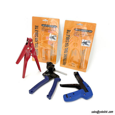 Custom LOGO Fast Shipping Resale Package Nylon Plastic Stainless Steel Metal Wrap Zip Cable Tie Tool Fastening Cutting Gun Tool