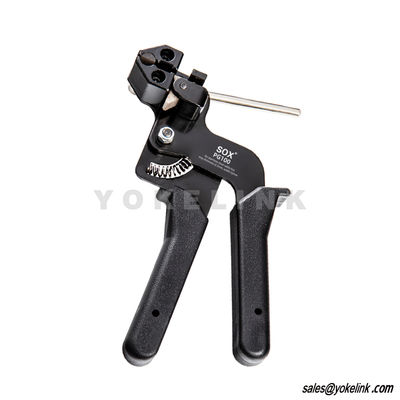 Adjustable Tensioning and Cutting Tool 200pcs 304 Self-Locking Fastening Stainless Steel Cable Tie Gun