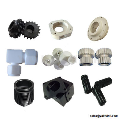 Custom-machined UHMW PE Slide Blocks Guide Rail Polyethylene Plastic Bearing Sliders