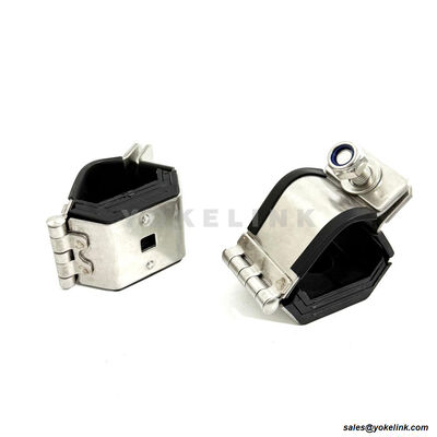 IEC 61914 Certifiated | 316L Stainless Steel Single Type Cable Cleats FF-S