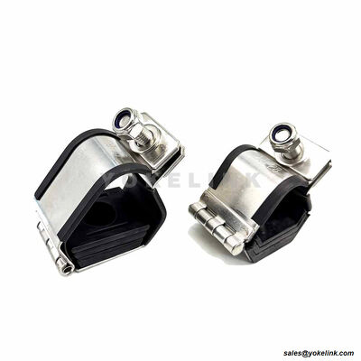 Power Distribution Cable Cleats Low Fume Smoke With M12 Bolt