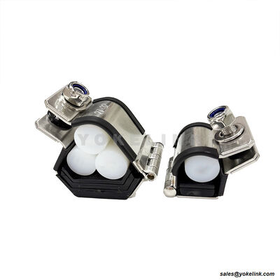 Power Distribution Cable Cleats Low Fume Smoke With M12 Bolt