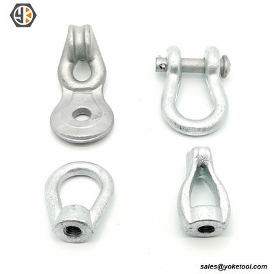 Drop Forged Angle Thimble Eyelet | 45° Down-Guy Attachment