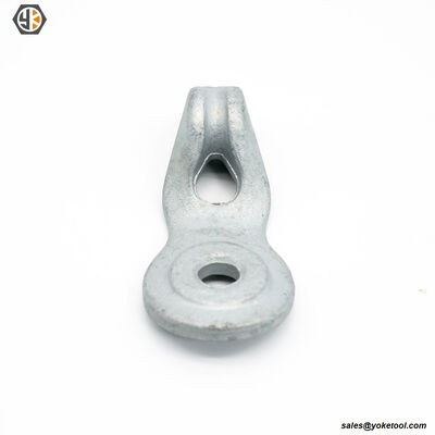 Drop Forged Bolt Eyelet HDG | IEEE C135.80 Guying Eyelet for 5/8" & 3/4" Bolts