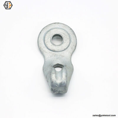Drop Forged Bolt Eyelet HDG | IEEE C135.80 Guying Eyelet for 5/8" & 3/4" Bolts