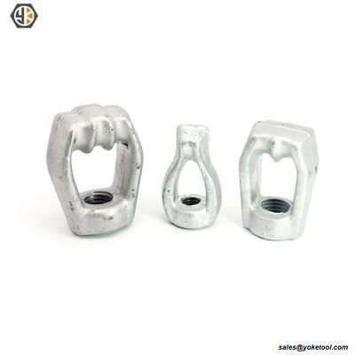 Heavy Duty Triple Eye Guying Nut | PISA Nut | IEEE C135.80 Hardware