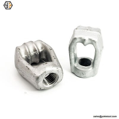 Heavy Duty Triple Eye Guying Nut | PISA Nut | IEEE C135.80 Hardware