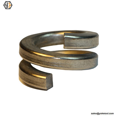 Double Coil Spring Washer | Helical Lock Washer HDG | Power Line Hardware