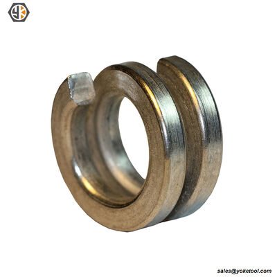 Double Coil Spring Washer | Helical Lock Washer HDG | Power Line Hardware