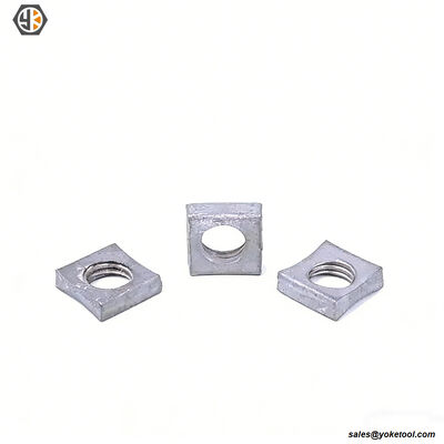 MF Locknut | Concave Square Nut HDG | Poleline Hardware