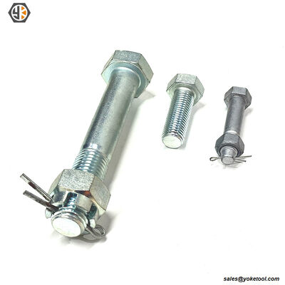 5/8" Hex Head Bolt | Hot Dip Galvanized | 12,400 lbs Tensile | Utility Fasteners