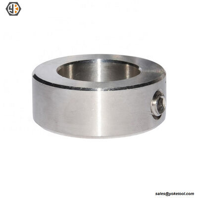 DIN705 Stainless Steel Shaft Collars Bore 3/8'' Out Diameter 3/4" With Screw