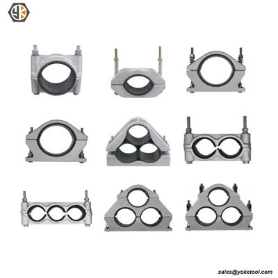 Trefoil Cable Cleat Aluminum M8 Mounting CCAL1H3238-X