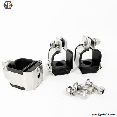 316L Stainless Steel Trefoil Cable Cleats FF-T3035 For Cable 29/30/32/33/34/35mm | IEC 61914 Short Circuit Test Passed
