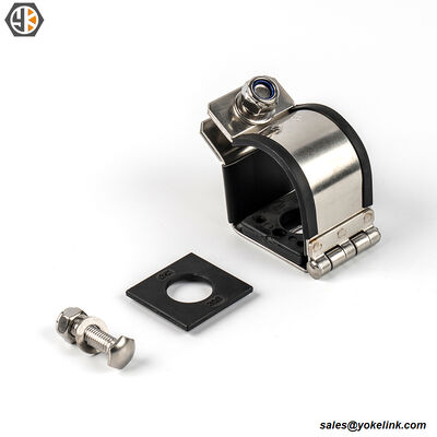 316L Stainless Steel Trefoil Cable Cleats FF-T3035 For Cable 29/30/32/33/34/35mm | IEC 61914 Short Circuit Test Passed