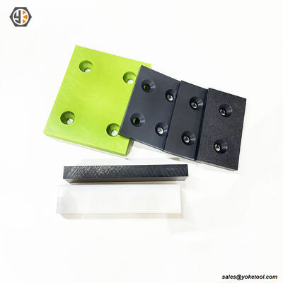 UHMW PE Irregular Shape Machined Parts Wear Plates Cutting Drilling Service