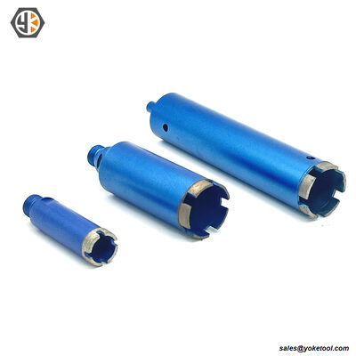 Laser Welded Diamond Core Drill Bits For Reinforced Concrete