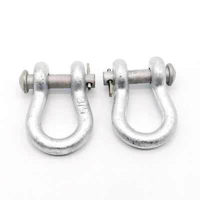 Power Fitting Forged Anchor Shackle U type for Overhead Line