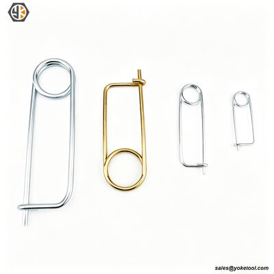 Zinc plating Spring Wire Safety Pins