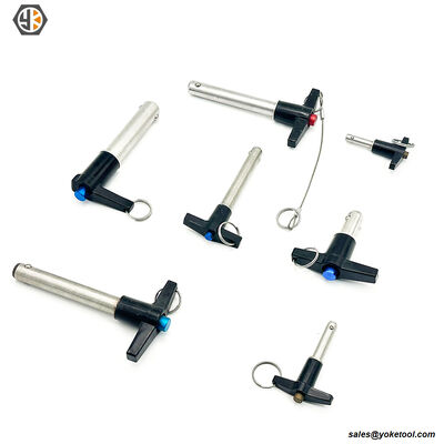 T Handle Ball Locking Quick Release Pins