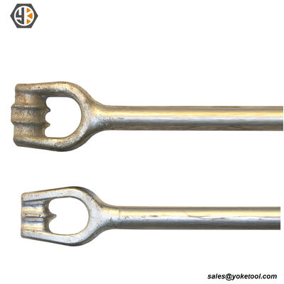 Galvanized Single Strand Thimble Eye Anchor Rods