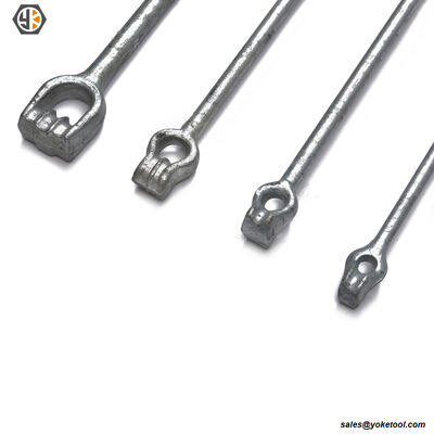 Galvanized Single Strand Thimble Eye Anchor Rods
